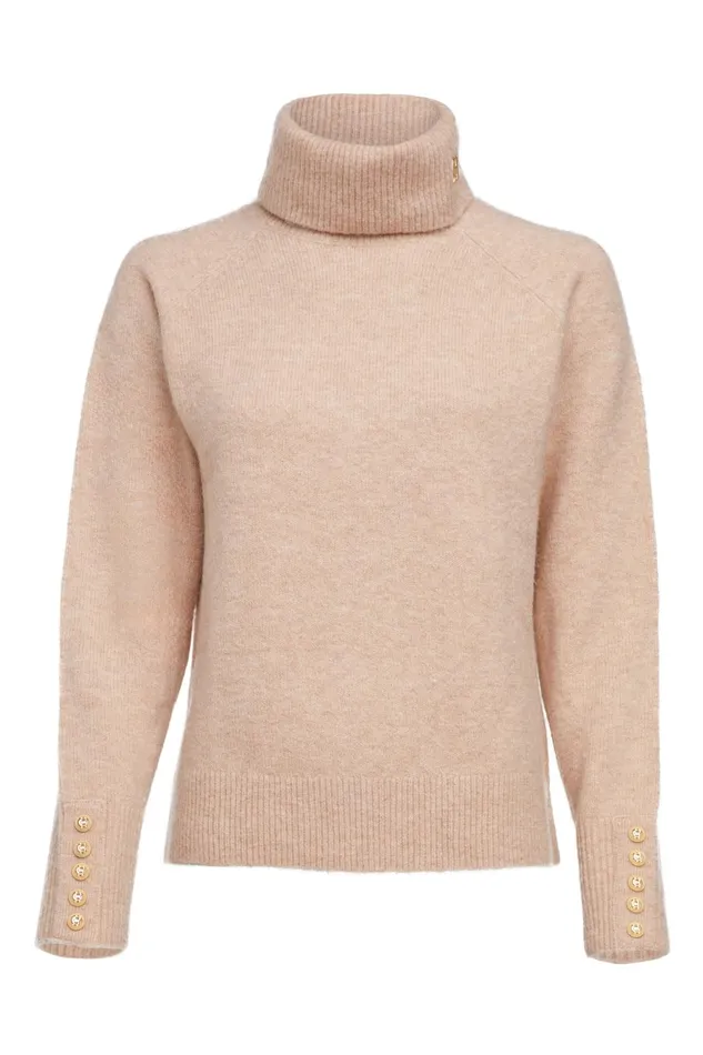 Holland Cooper Knitwear Women Tori Knit Light Camel Holland Cooper Knitwear Women Tori Knit Light Camel