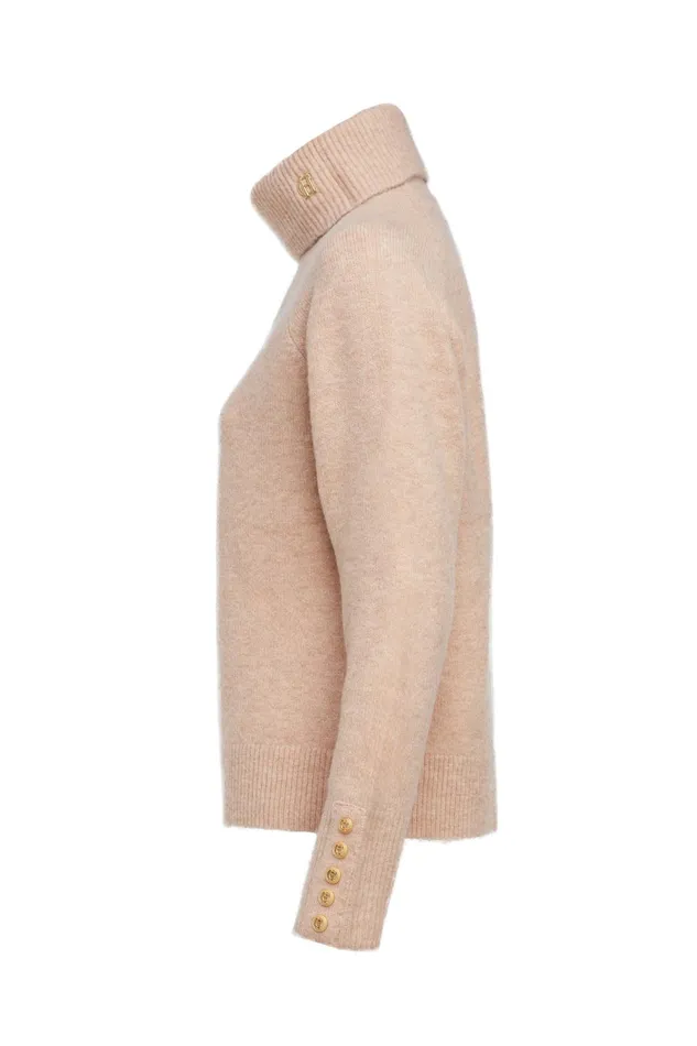 Holland Cooper Knitwear Women Tori Knit Light Camel Holland Cooper Knitwear Women Tori Knit Light Camel