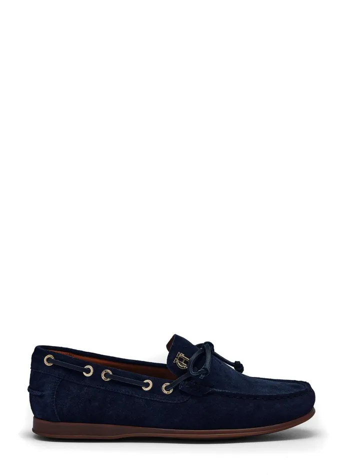 Holland Cooper Loafers Women Deck Shoe Ink Navy Holland Cooper Loafers Women Deck Shoe Ink Navy