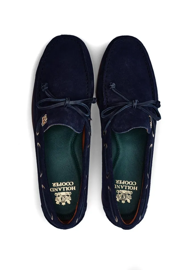 Holland Cooper Loafers Women Deck Shoe Ink Navy Holland Cooper Loafers Women Deck Shoe Ink Navy