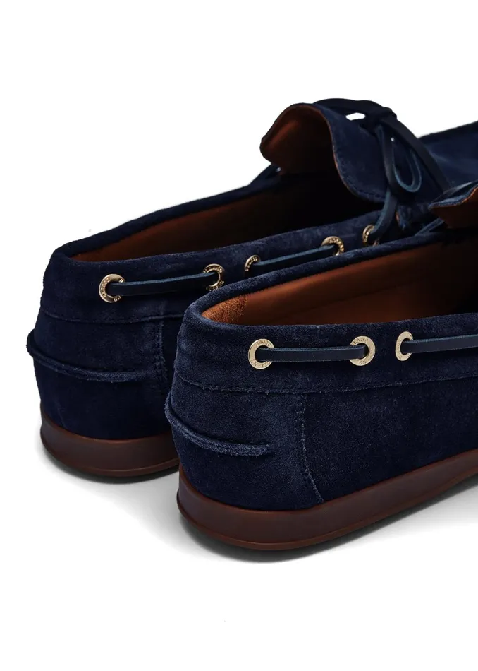 Holland Cooper Loafers Women Deck Shoe Ink Navy Holland Cooper Loafers Women Deck Shoe Ink Navy