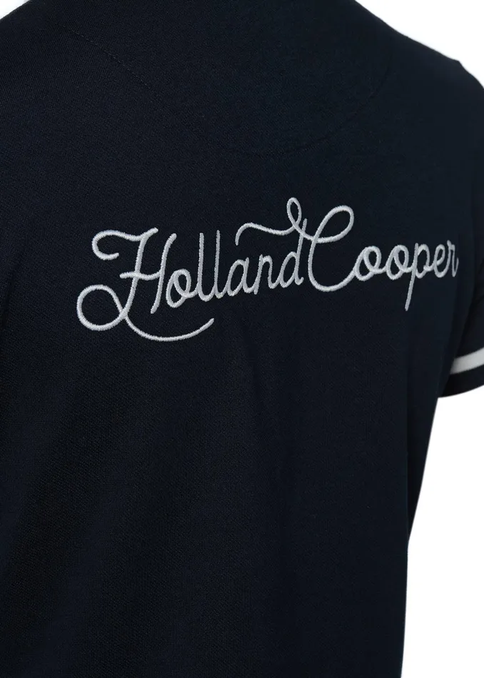 Holland Cooper Polo Shirts Women Classic Polo Shirt Ink Navy Holland Cooper Polo Shirts Women Classic Polo Shirt Ink Navy