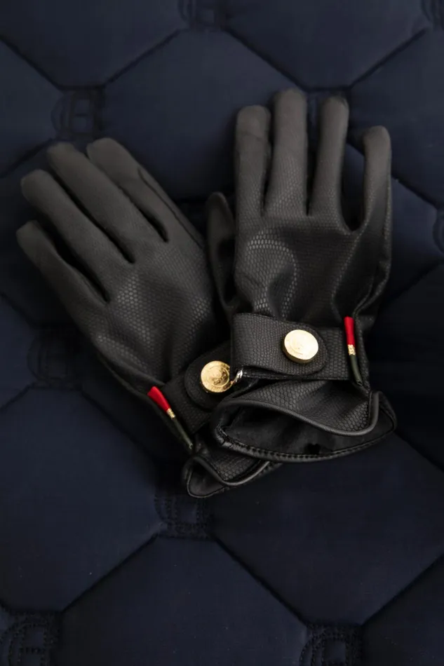 Holland Cooper Riding Gloves Women Riding Glove Black