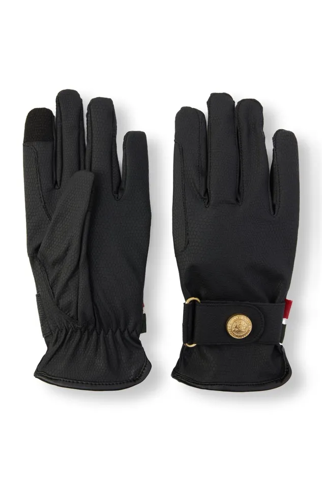 Holland Cooper Riding Gloves Women Riding Glove Black