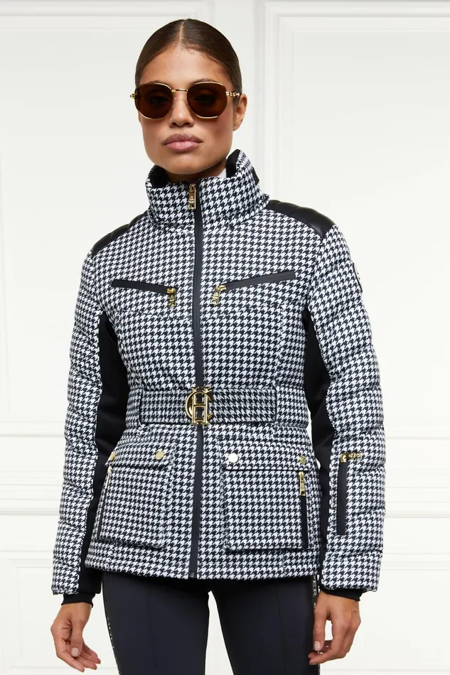 Holland Cooper Ski Jackets Women Ski Jacket Houndstooth