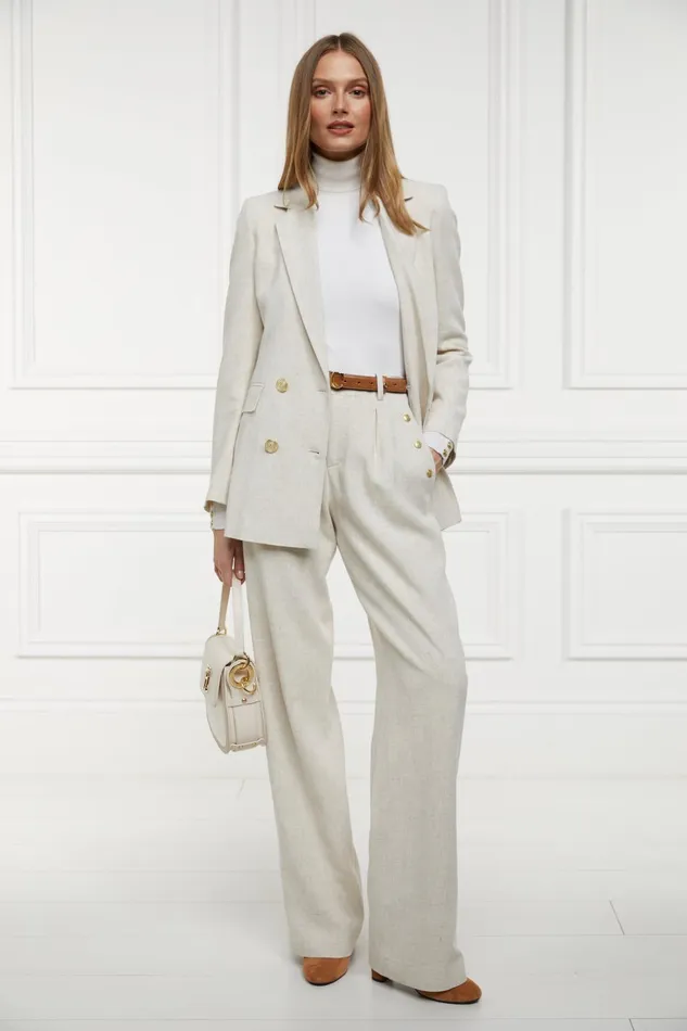 Holland Cooper Tailoring Women Belgravia Wide Leg Trouser Holland Cooper Tailoring Women Belgravia Wide Leg Trouser
