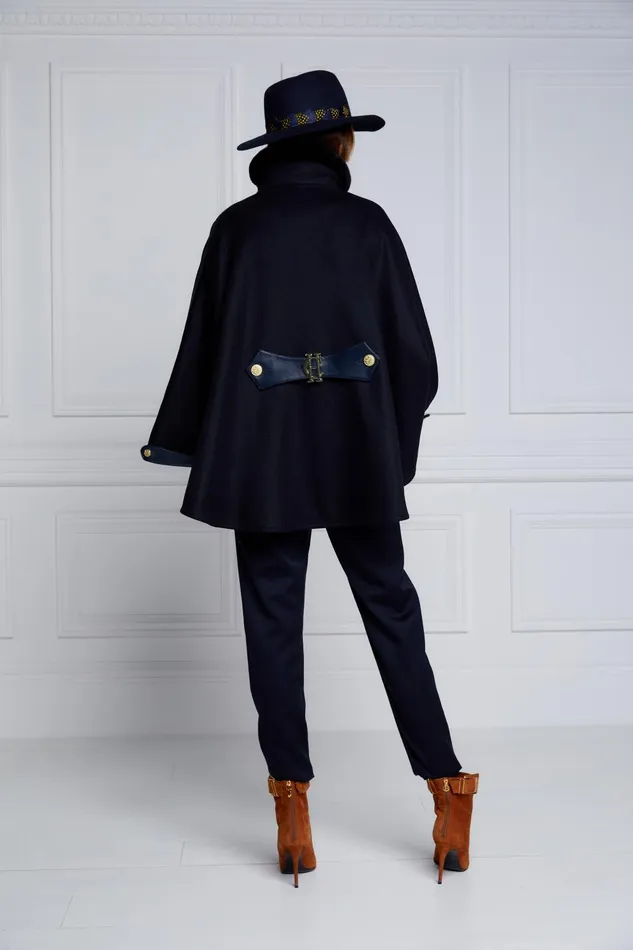 Holland Cooper Tailoring Women Chiltern Cape Soft Navy