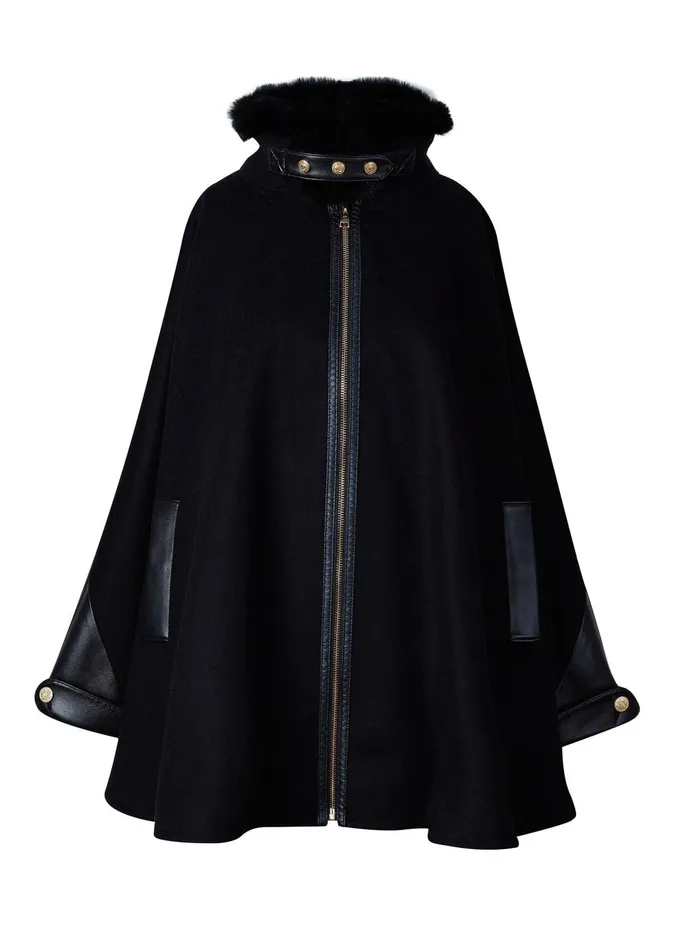 Holland Cooper Tailoring Women Chiltern Cape Soft Navy