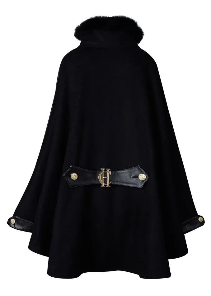 Holland Cooper Tailoring Women Chiltern Cape Soft Navy