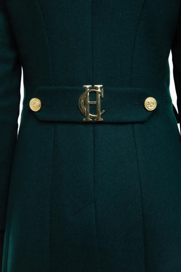 Holland Cooper Tailoring Women Dowdeswell Coat Emerald