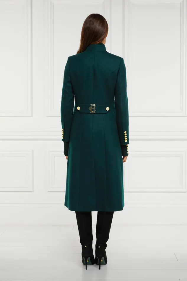 Holland Cooper Tailoring Women Dowdeswell Coat Emerald
