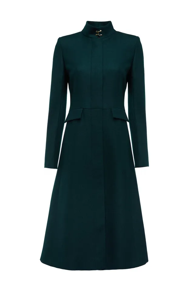 Holland Cooper Tailoring Women Dowdeswell Coat Emerald