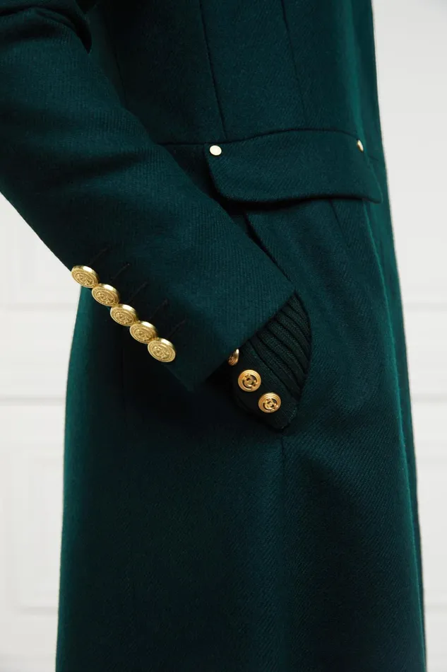 Holland Cooper Tailoring Women Dowdeswell Coat Emerald