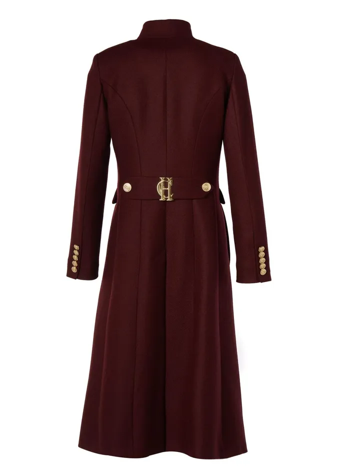 Holland Cooper Tailoring Women Dowdeswell Coat Mulberry