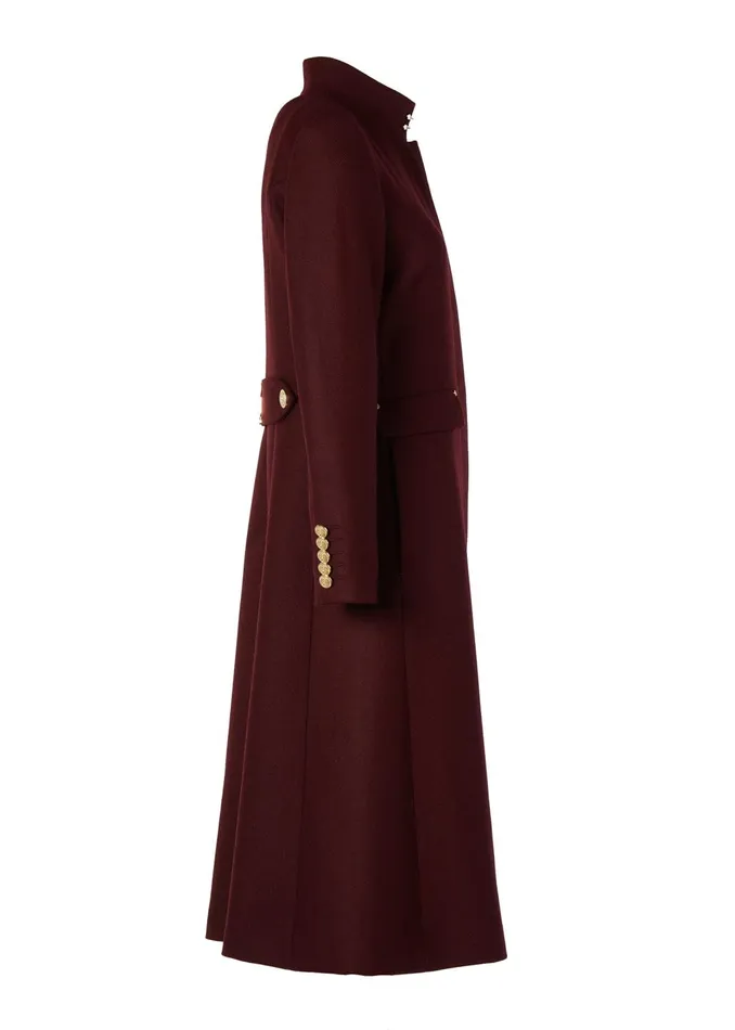 Holland Cooper Tailoring Women Dowdeswell Coat Mulberry