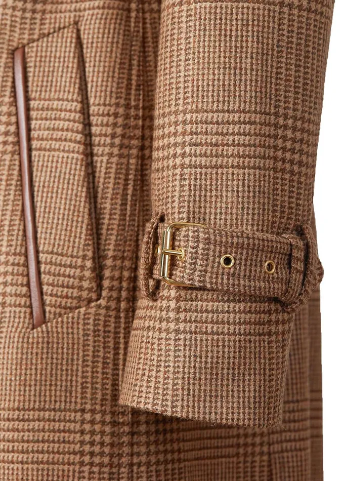 Holland Cooper Tailoring Women Full Length Marlborough Trench Coat Tawny