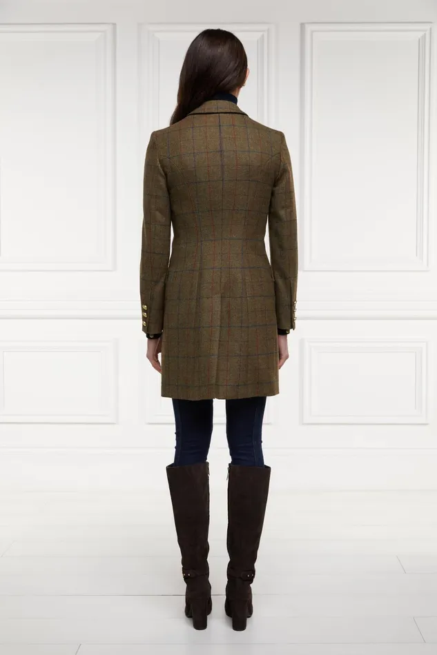 Holland Cooper Tailoring Women Highgrove Coat Glen Green