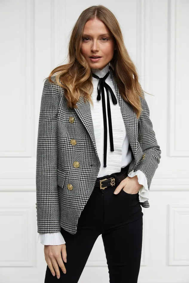 Holland Cooper Tailoring Women Knightsbridge Blazer Pow Mono