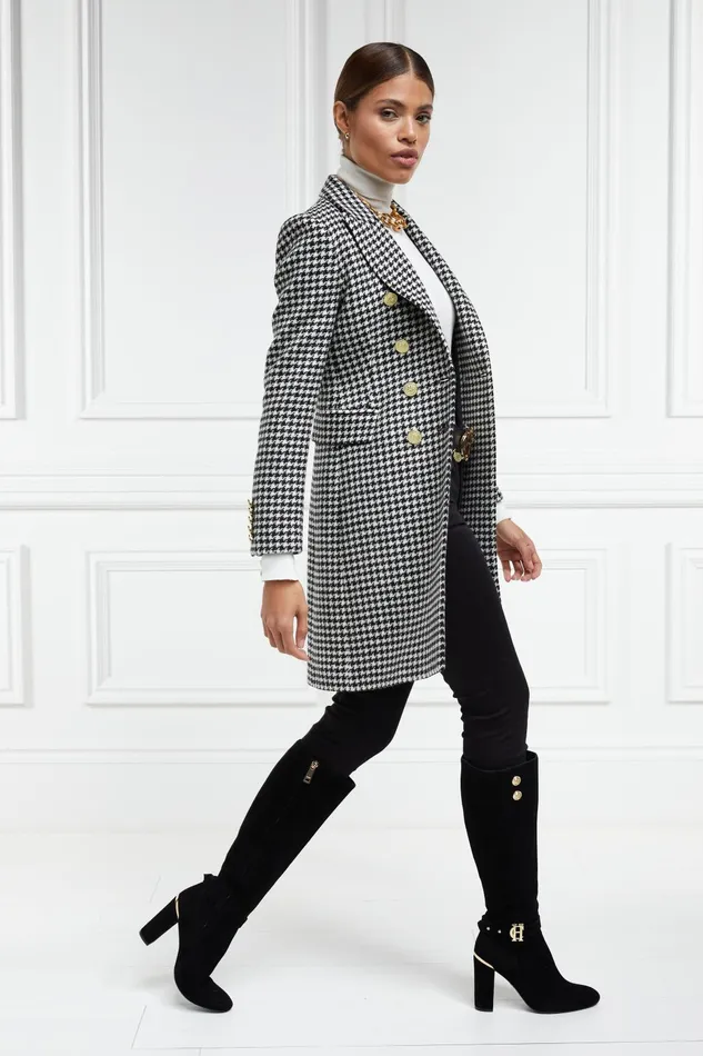 Holland Cooper Tailoring Women Knightsbridge Coat Houndstooth