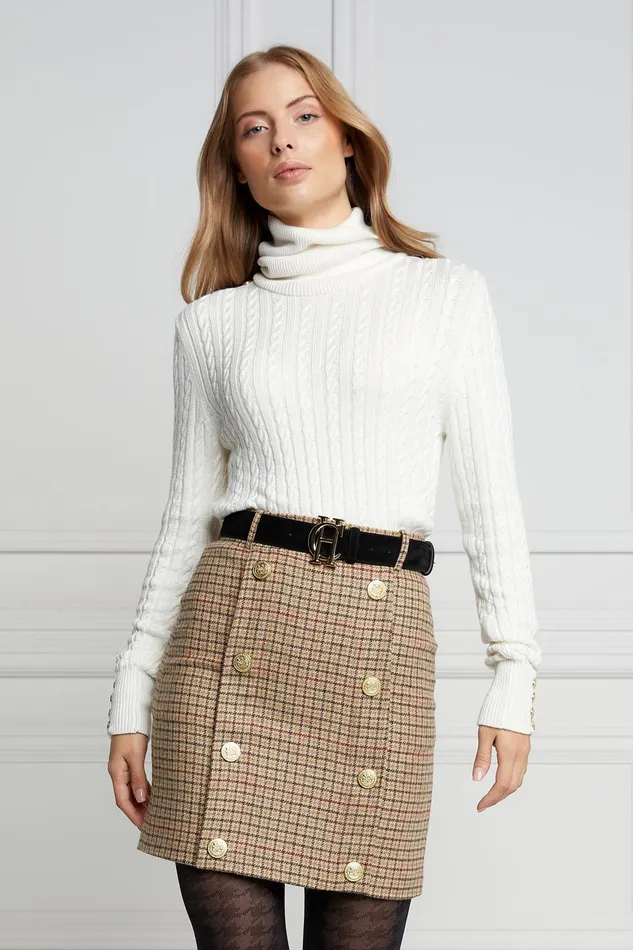 Holland Cooper Tailoring Women Knightsbridge Skirt Charlton Tweed