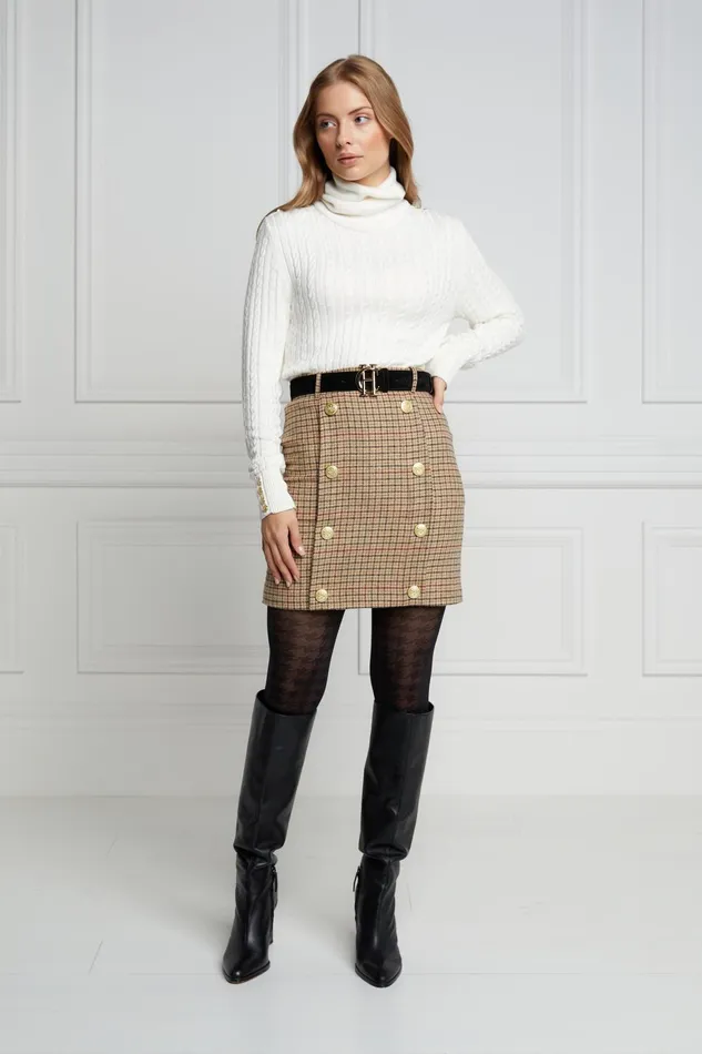 Holland Cooper Tailoring Women Knightsbridge Skirt Charlton Tweed Holland Cooper Tailoring Women Knightsbridge Skirt Charlton Tweed