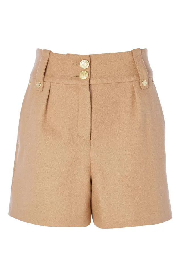 Holland Cooper Tailoring Women Luxe Tailored Short Camel