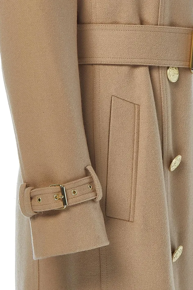 Holland Cooper Tailoring Women Marlborough Trench Coat Camel