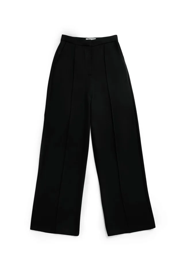 Holland Cooper Trousers Women Wide Leg Pant Black Black Holland Cooper Trousers Women Wide Leg Pant Black Black