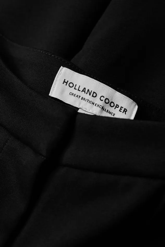 Holland Cooper Trousers Women Wide Leg Pant Black Black Holland Cooper Trousers Women Wide Leg Pant Black Black