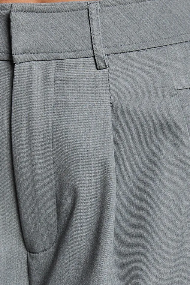 Hope Pants 8211 Wide Leg Tailored Pants In Grey Women Showpo Pants
