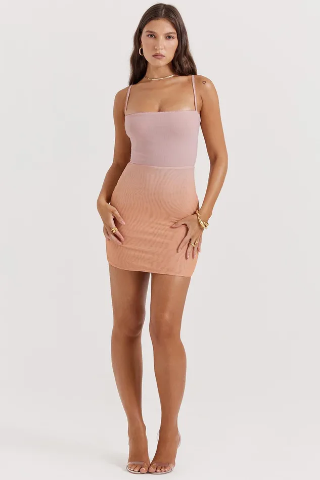House Of CB DevaOmbre Mini Dress 8211 SALE Ombre Women Mini Dresses