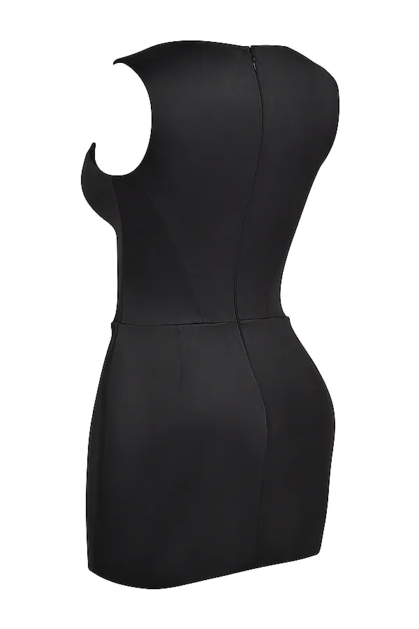 House Of CB EnyaBlack Corset Mini Dress Black Women Corset Dresses