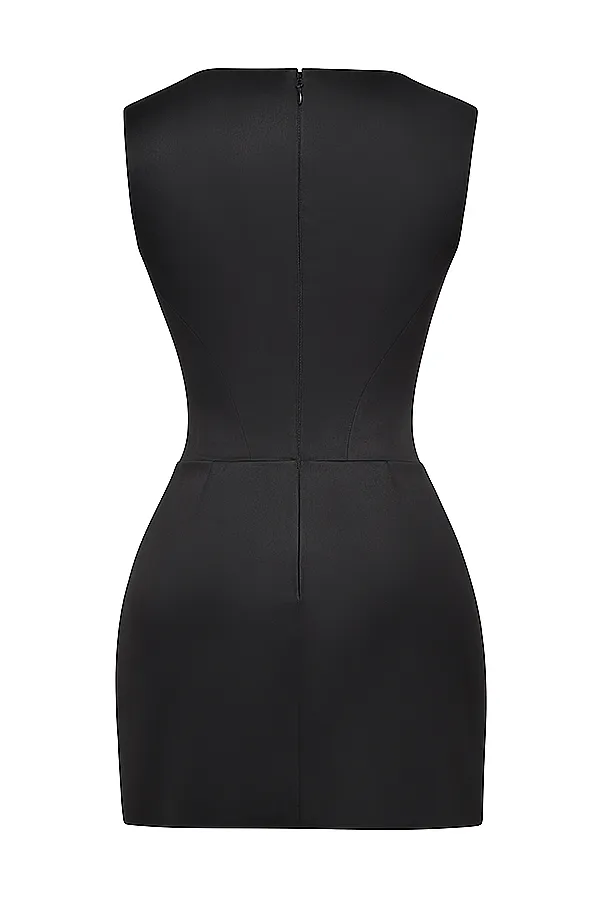 House Of CB EnyaBlack Corset Mini Dress Black Women Corset Dresses