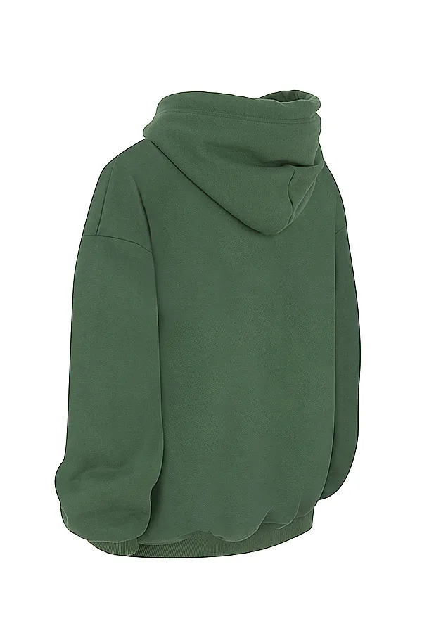 House Of CB HaloMoss Oversized Hoodie Moss Women Tops