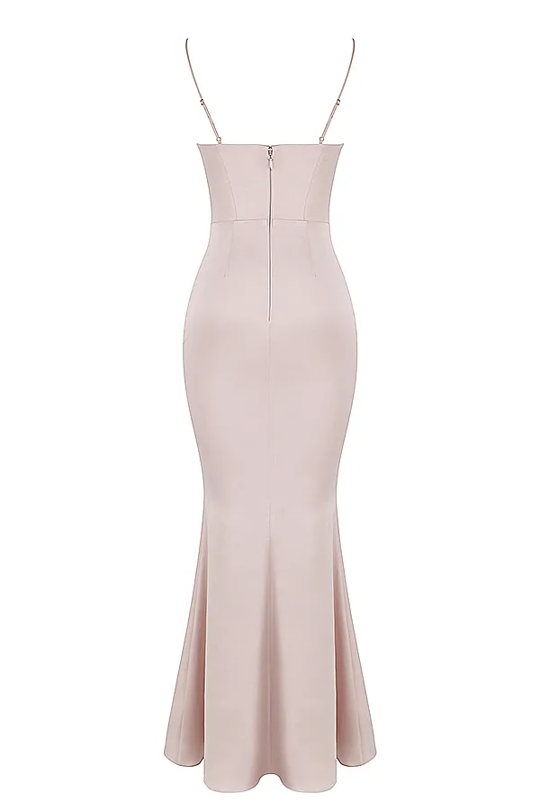 House Of CB OlivetteCrystal Satin Corset Maxi Dress 8211 SALE Crystal Women Corset Dresses