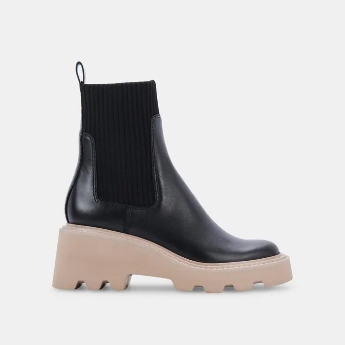 Hoven H2O Boots Onyx Leather Onyx Leather H2o Women Dolce Vita Boots and Booties