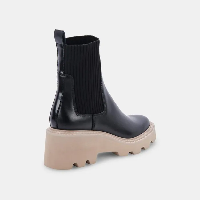 Hoven H2O Boots Onyx Leather Onyx Leather H2o Women Dolce Vita Boots and Booties