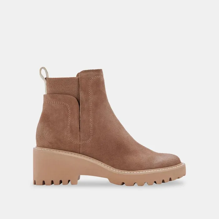 Huey H2O Boots Mushroom Suede Women Dolce Vita Boots and Booties