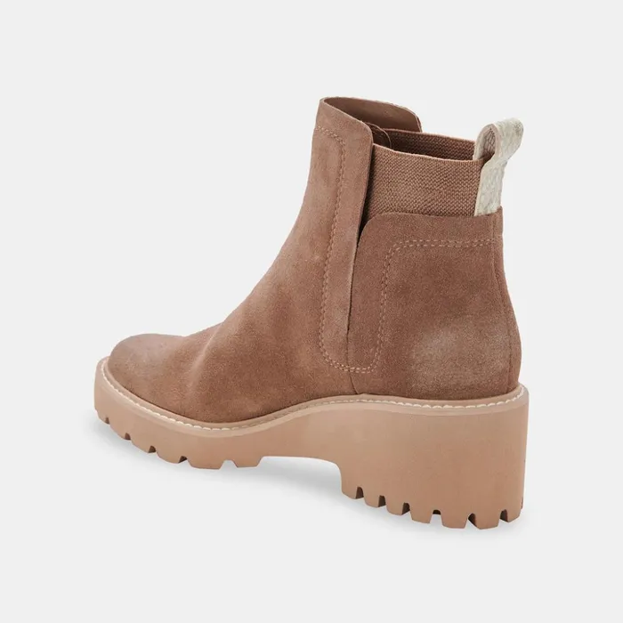 Huey H2O Boots Mushroom Suede Women Dolce Vita Boots and Booties