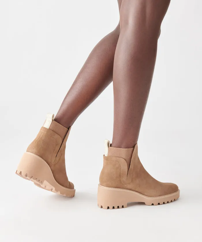 Huey H2O Boots Mushroom Suede Women Dolce Vita Boots and Booties
