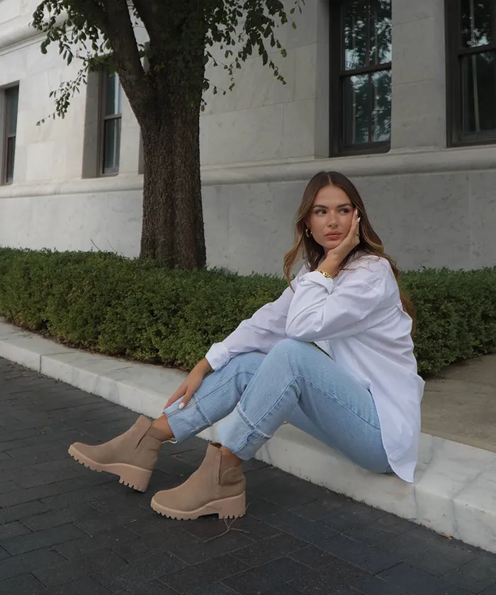 Huey H2O Boots Mushroom Suede Women Dolce Vita Boots and Booties