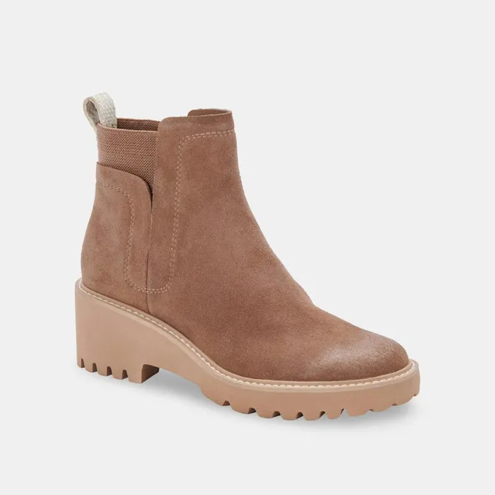 Huey H2O Boots Mushroom Suede Women Dolce Vita Boots and Booties
