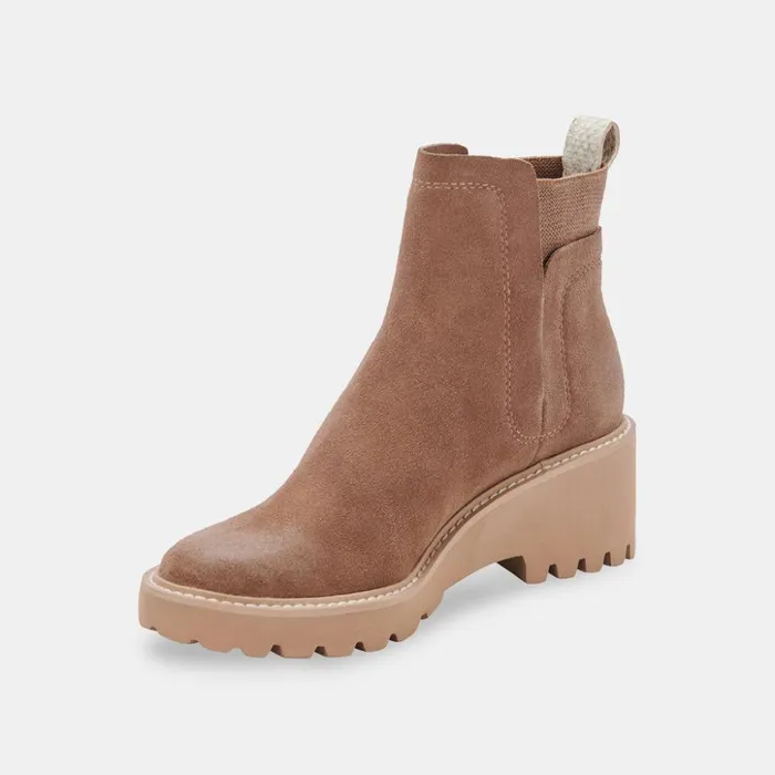 Huey H2O Boots Mushroom Suede Women Dolce Vita Boots and Booties