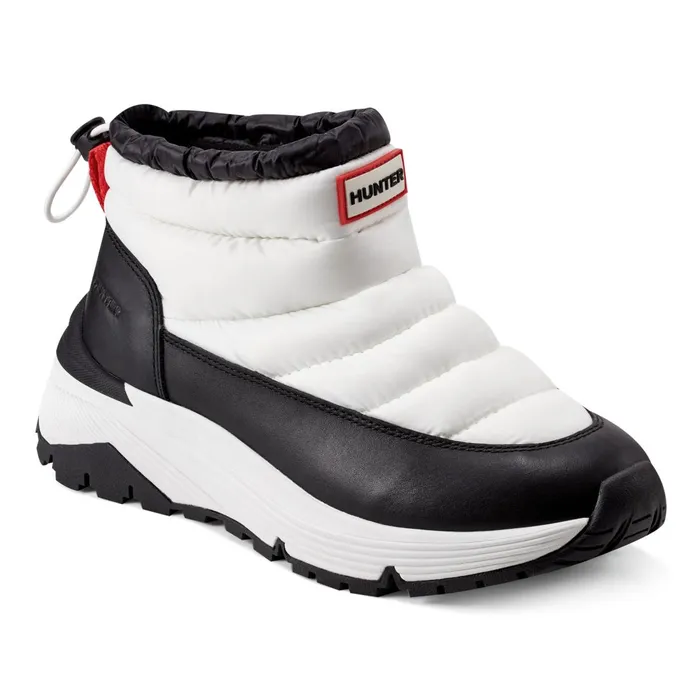 Hunter Boots Anne Insulated Waterproof Snow Booties White Women Insulated and Snow Boots