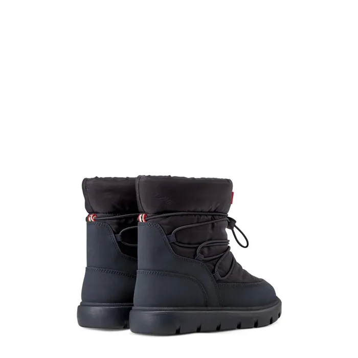 Hunter Boots Big Kids Cozy Lug Sole Insulated Waterproof Snow Boots Dark Blue Kids Insulated and Snow Boots