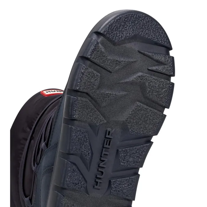 Hunter Boots Big Kids Cozy Lug Sole Insulated Waterproof Snow Boots Dark Blue Kids Insulated and Snow Boots