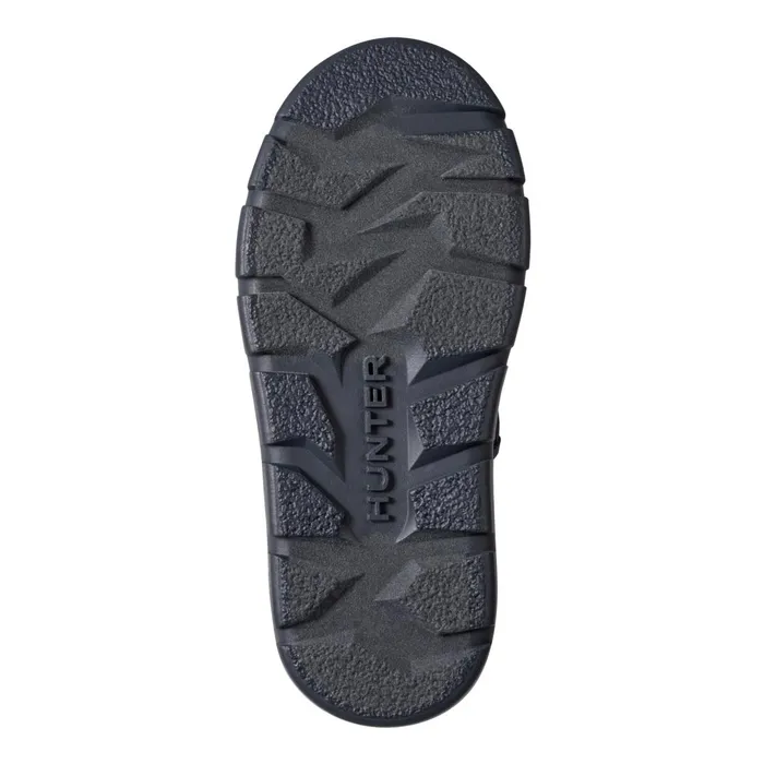 Hunter Boots Big Kids Cozy Lug Sole Insulated Waterproof Snow Boots Dark Blue Kids Insulated and Snow Boots