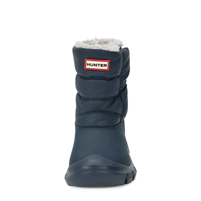 Hunter Boots Big Kids Intrepid Lug Sole Insulated Snow Boots Dark Blue Kids Insulated and Snow Boots