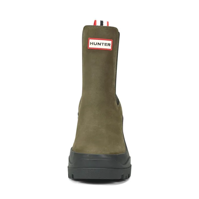 Hunter Boots Miana Heeled Waterproof Chelsea Boots Dark Green Women Short and Ankle Boots Hunter Boots Miana Heeled Waterproof Chelsea Boots Dark Green Women Short and Ankle Boots