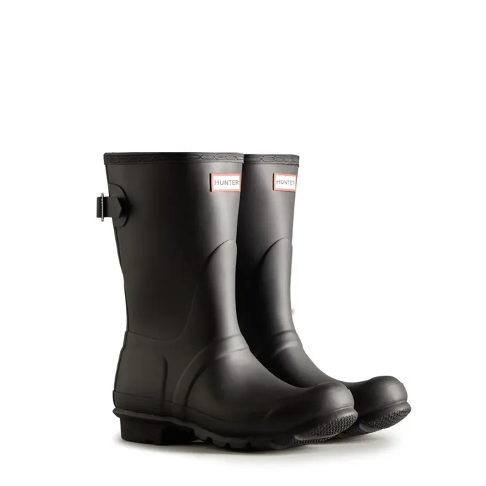 Hunter Boots Original Back Adjustable Short Rain Boots 8211 Hunter Boots Black Women Rain Boots Hunter Boots Original Back Adjustable Short Rain Boots 8211 Hunter Boots Black Women Rain Boots